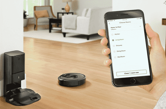 Controlling Roomba Using Google Home Commands