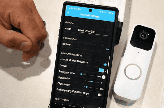 Customizing Alert Settings and Notifications on the Blink Doorbell