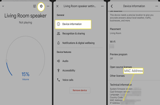 Different Methods to Locate the MAC Address of your Google Home