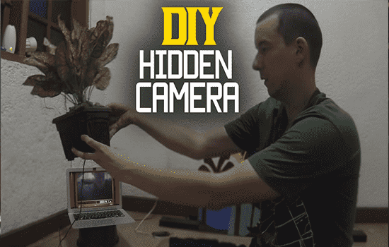 diy techniques to disguise an indoor security camera