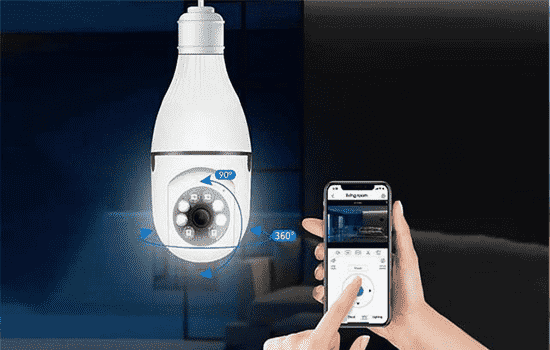 features and functionality of light bulb security cameras