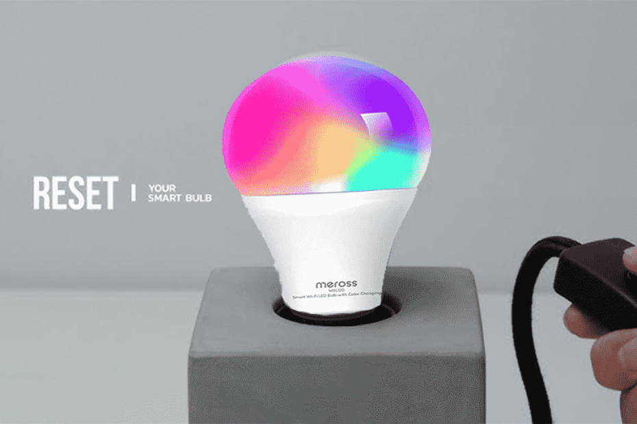 How To Reset Meross Smart Bulb