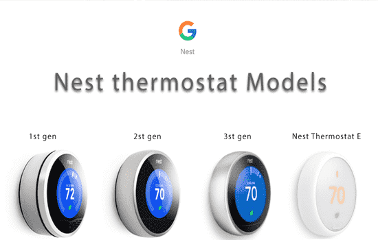 Key Features and Specifications of Different Nest Thermostat Models