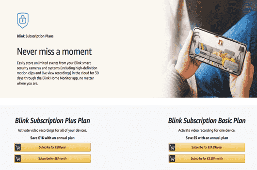 Pricing and Subscription Plans: Blink vs. Ring Doorbell