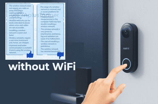 Pros and Cons of a Video Doorbell that Doesn't Require Wi-Fi