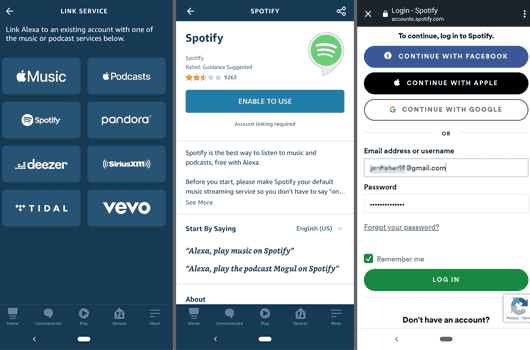 Steps to Link Your Spotify Account with Alexa